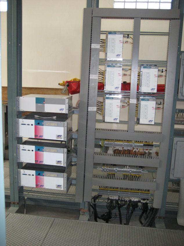 Digital fault recorder mounted in 225kV station
